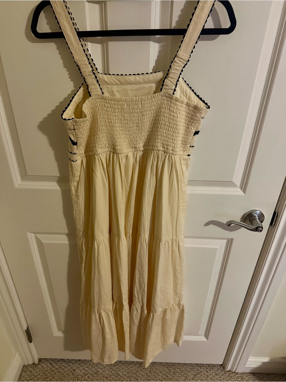 Sleeveless Maxi Dress with Ric Rac Trim - Picture 3 of 5